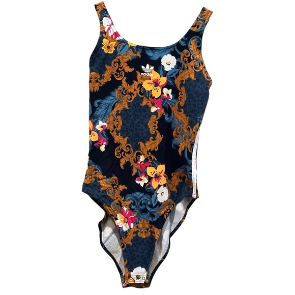 Adidas X Her Studio London Body Flower Bodysuit Fashion Top Backless Size Medium - Picture 2 of 12